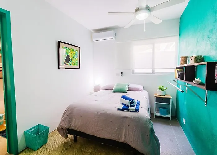 Azul y Turquesa. Tulum Villa de 2 habitaciones con Roof top pool Pensión